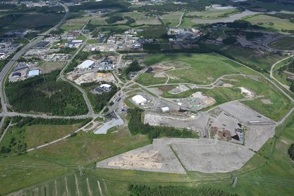 Topinpuiston uudesta lajitteluasemasta kestävän rakentamisen malliesimerkki